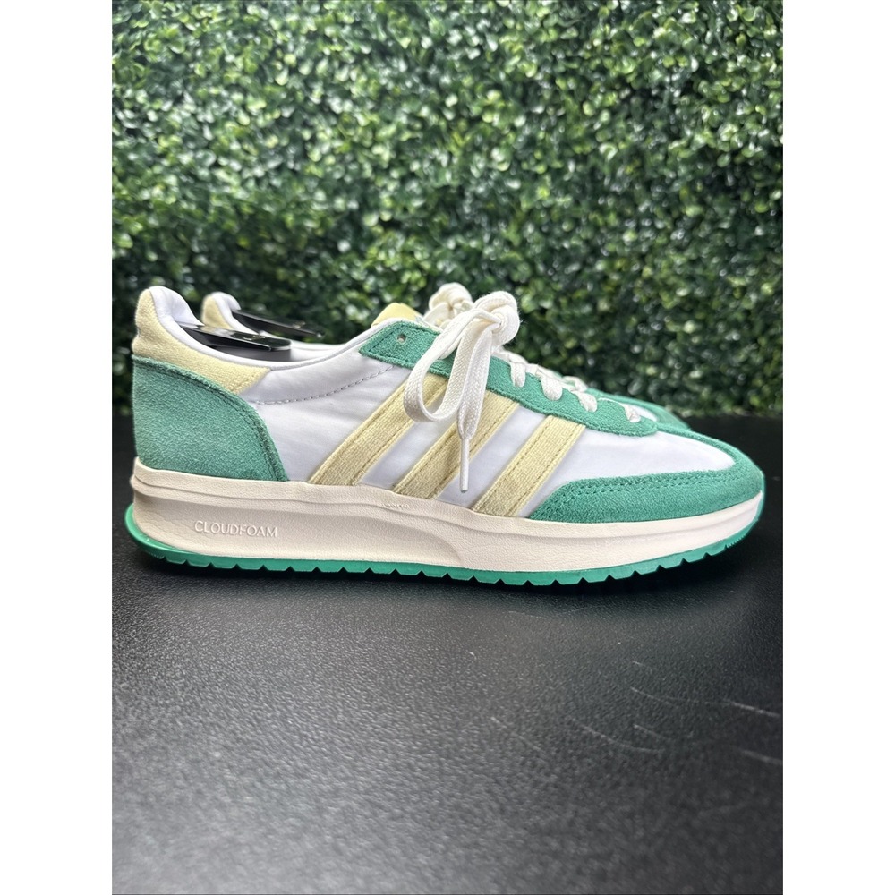 adidas run 70s sneakers Men's Size 8 Green Yellow Adidas - Picture 4 of 10